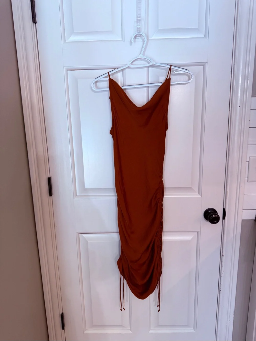 Intimately Free People Day To Night Slip Dress in Cinnaber/Rust XS 25667